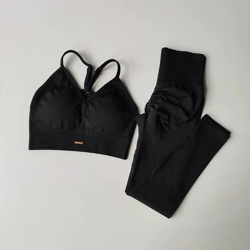 UrbanEdge - High-Waisted Hip-Lifting Women's Exercise Suit Shockproof