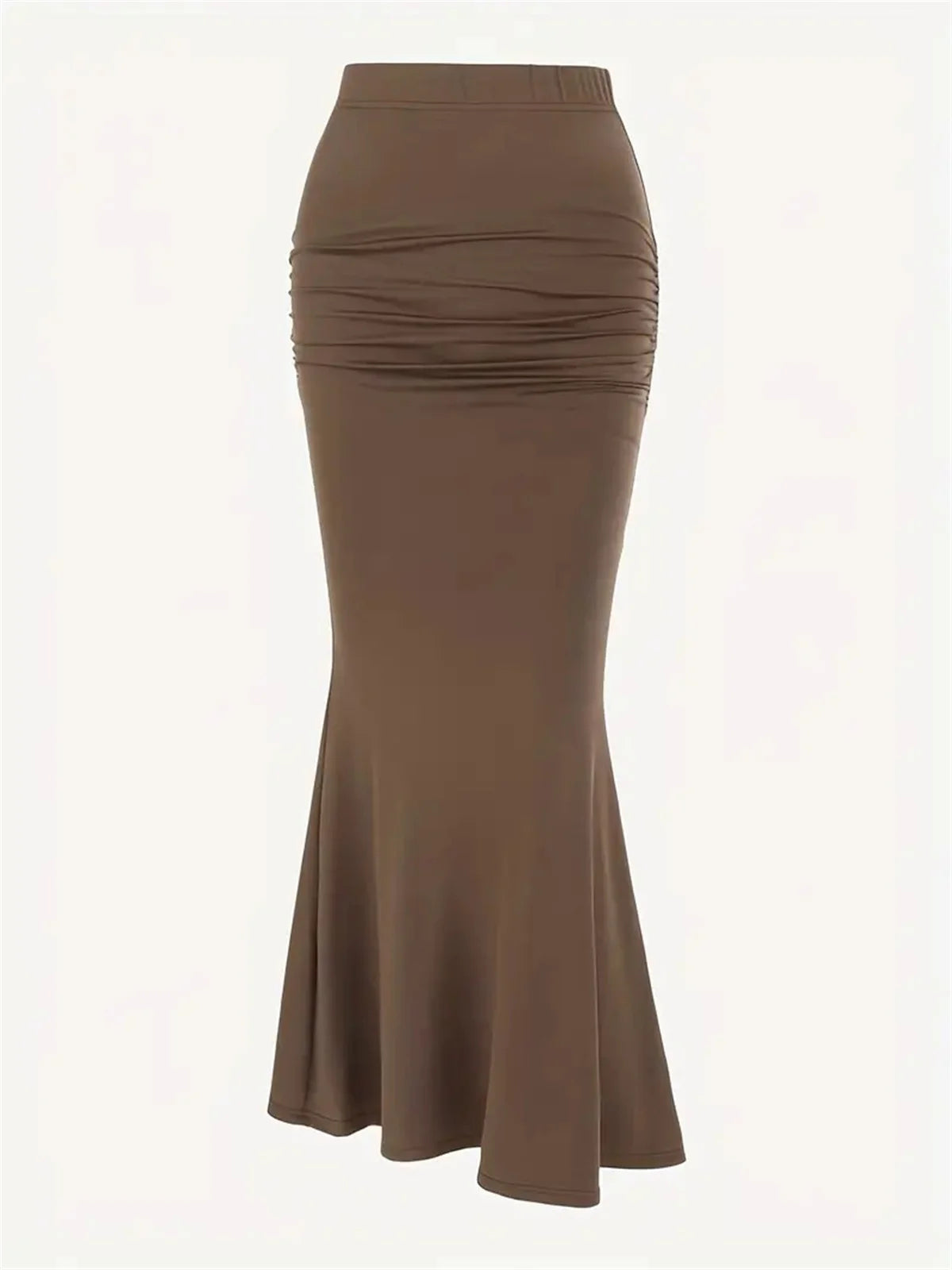 UrbanEdge - Women’s Elegant Fashion High Waist Fold Skirt