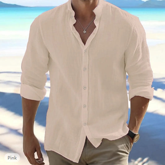 UrbanEdge - Men's Long-Sleeved Summer Shirts