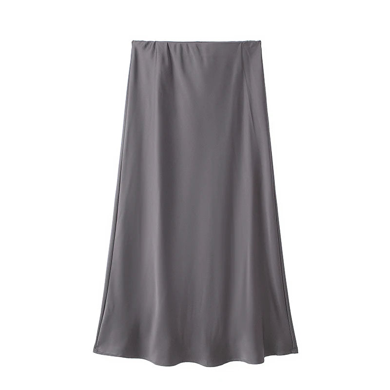 UrbanEdge - Woman High Waist Elegant Long Skirts For Women Fashion Summer