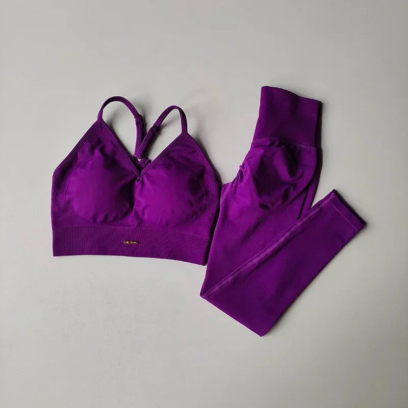 UrbanEdge - High-Waisted Hip-Lifting Women's Exercise Suit Shockproof