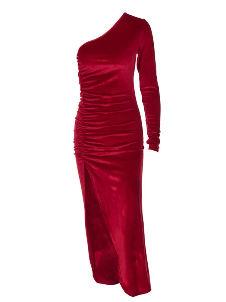 UrbanEdge - Women Elegant Long Sleeve Party Evening