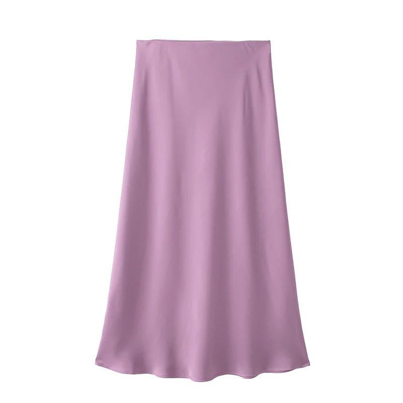 UrbanEdge - Woman High Waist Elegant Long Skirts For Women Fashion Summer